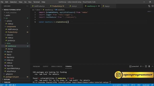 React Redux Tutorial - Middleware смотреть онлайн