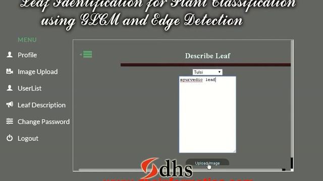 Leaf Identification for Plant Classification Using GLCM & Edge Detection| DHS Projects | BCA Diplam смотреть онлайн