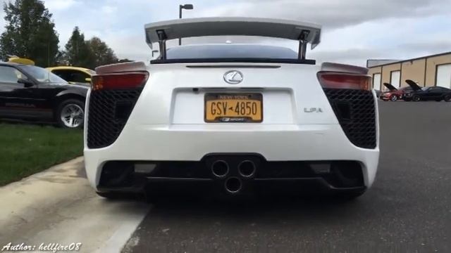 Lexus LFA V10 Engine Sound смотреть онлайн