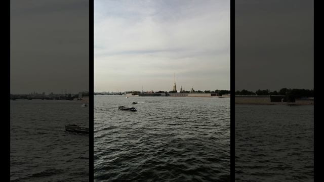 От Чёрной речки до Горьковской.