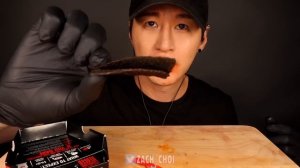 ASMR 10X NUCLEAR FIRE NOODLES & ONE CHIP CHALLENGE (No Talking) EATING SOUNDS | Zach Choi ASMR