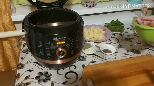 Суп гороховый с копченостями в мультиварке редмонд. смотреть онлайн