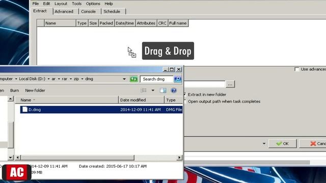 Extract .DMG file on Windows-PeaZip смотреть онлайн