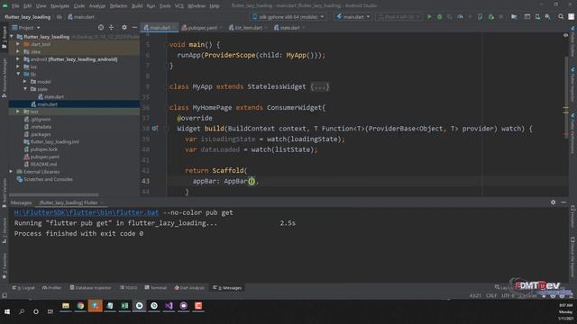 Flutter Tutorial - Lazy Loading Flutter ListView смотреть онлайн