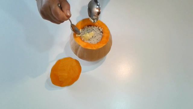 Рисовая каша в тыкве смотреть онлайн
