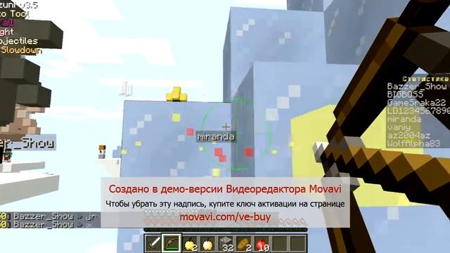 Sky wars #1 (С читами) 60-120 fps смотреть онлайн