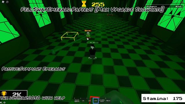 Roblox Undertale:Last Corridor [FellSwapEmerald:Papyrus Max Upgrade Showcase] смотреть онлайн