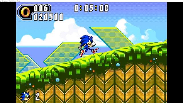 Sonic Advance 2 - Running overdump data from SEGA Rally Championship prototype смотреть онлайн