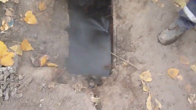 Гидродинамическая промывка, прочистка трубы в частном секторе смотреть онлайн