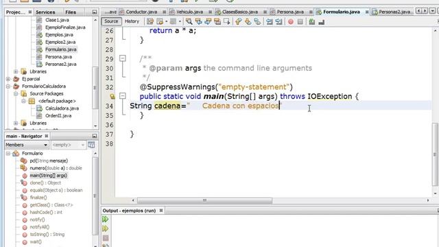 164 Metodo trim para eliminar espacios en blanco al inicio y al final de una cadena en Java смотреть онлайн