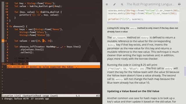 Rust Lang Book Ch 08 — 03 : Hash Maps смотреть онлайн