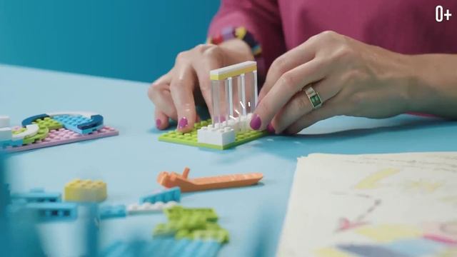 Полка для Стефани - лайфхаки от LEGO Friends смотреть онлайн