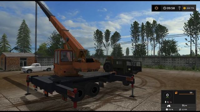 #ОБЗОР#MOД Kamaз-53215 КС-4574 версия 1.1 #ДЛЯ FARMING SIMULATOR 2017# смотреть онлайн