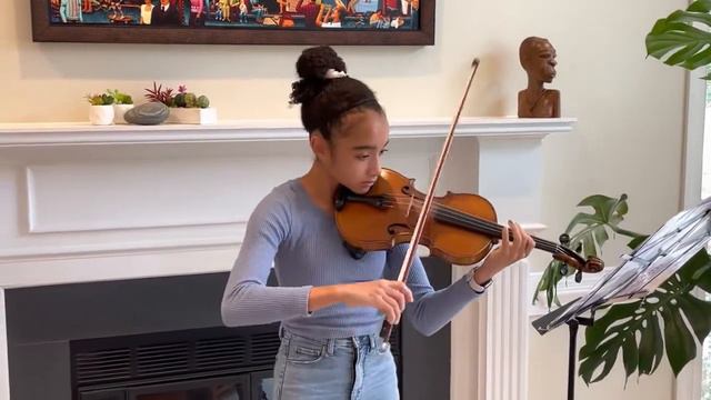 Djina Alicante-Stuesse - Handel Sonata No. 4 In D Major (Allegro) | 2022 Winter Music Competition смотреть онлайн
