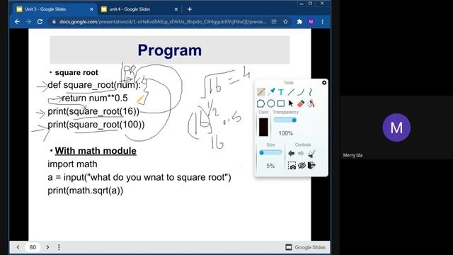 Illustrative Programs-Square Root in Python|Anna University Syllabus|python program in Tamil смотреть онлайн
