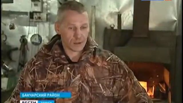 К Новому году в Бакчаре установили кованые кареты смотреть онлайн