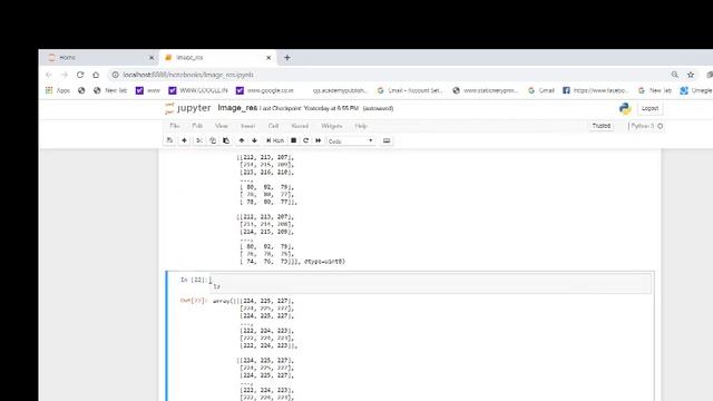 Image Resizing using Pil, image to pixel arrays using Numpy смотреть онлайн