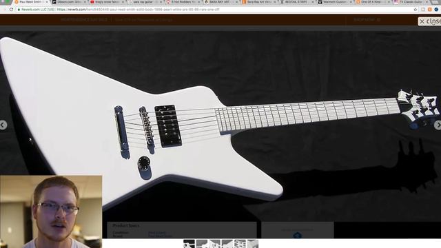 Face Reveal?!? | 1986 PRS Explorer Guitar White Custom Order | WYRON 122 смотреть онлайн