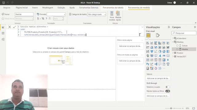 como fazer cálculos com SUMX FILTER com tabelas diferentes no Power Bi смотреть онлайн