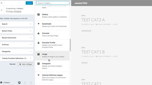 Example: How to add an Image to the sidebar in WordPress.com смотреть онлайн