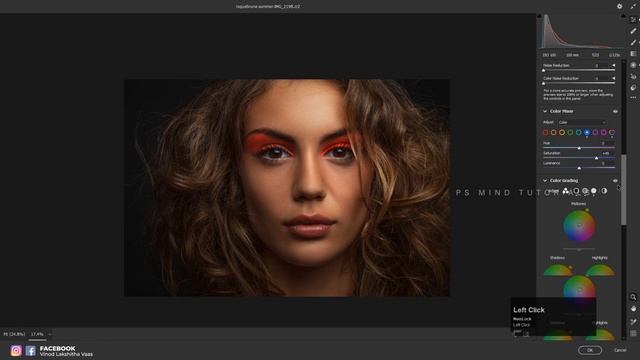Cinematic Color Grading & High end Professional Skin Retouching in Photoshop CC 2021 смотреть онлайн