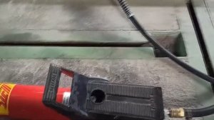 Пневмо-гидравлический насос JTC, педаль для кузовного ремонта.