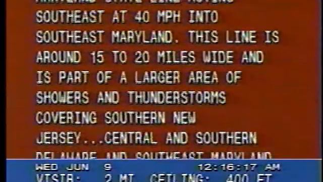 Severe Weather 1215am 06-09-1993 смотреть онлайн