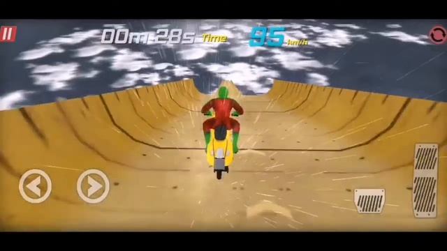 Super Hero Bike Racing android Bike game #Hulk #bike games смотреть онлайн