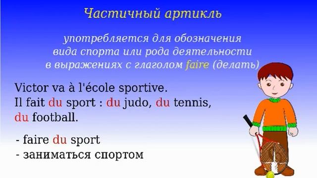 3 Урок французского. Грамматика 3/6. Частичный артикль. #французскийязык смотреть онлайн