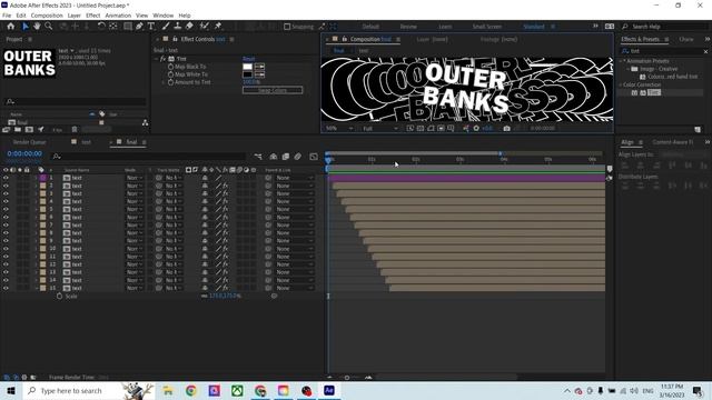 “After Effects Tutorial” Text Bifurcation Animation (Анимация Раздвоения текста) смотреть онлайн
