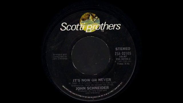 1981_089 - John Schneider - It's Now Or Never - (45) смотреть онлайн