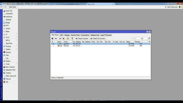 How to individual IP will be allowed from firewall with MikroTik смотреть онлайн