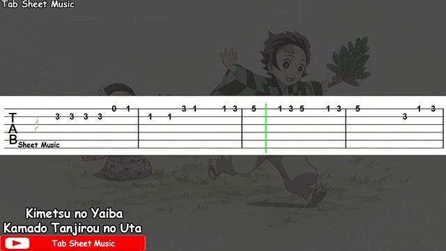 Demon Slayer ED Ep 19 - Kamado Tanjirou no Uta Guitar Tutorial (Kimetsu no Yaiba) смотреть онлайн