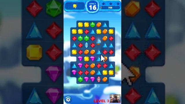 Jewel Ice Mania level 1 - 5 Walkthrough смотреть онлайн