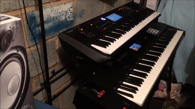 Roland FA-08 and Yamaha MODX7 Depeche Mode Master and Servant 04 Jul 2019 (Cover) смотреть онлайн