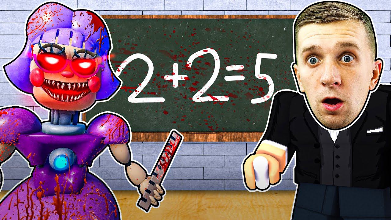 ПОБЕГ ИЗ ШКОЛЫ АНИМАТРОНИКОВ! смотреть онлайн