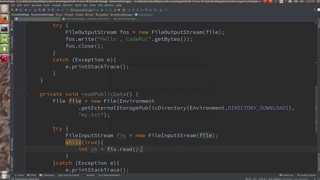 Android Tutorial 2019 - External Storage in Android смотреть онлайн