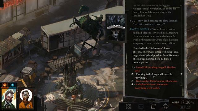 Places to go, Weapon to find | Disco Elysium - Episode: 4 смотреть онлайн