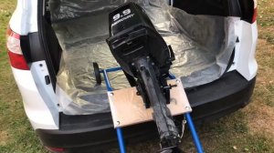 Перевозка лодки ПВХ И Лодочного мотора