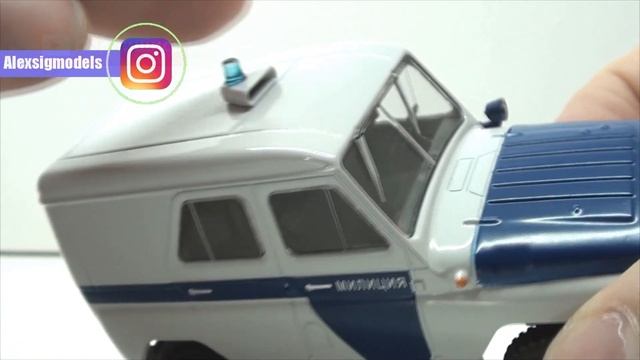 УАЗ-469 "Милиция" 1:43 /DeAgostini/ Не смог разобрать модель... смотреть онлайн