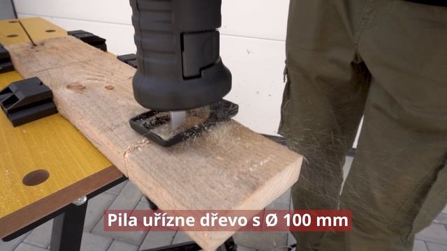 AKU ocaska | Jak snadno uříznout dřevěnou lať bez elektrického kabelu? Výkonná ocaska → HTP800126 смотреть онлайн