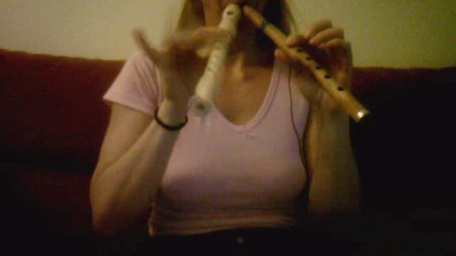 Double Flute: Indian and Soprano (free melody) Alicia GV смотреть онлайн