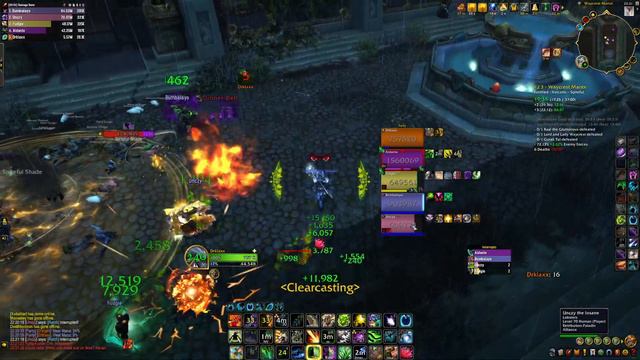 Waycrest Manor 23+ Resto Druid | Dragonflight S3 Mythic Plus Wow 10.2 смотреть онлайн