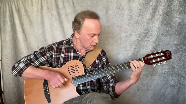 Ob La Di, Ob La Da (Beatles), fingerstyle guitar cover смотреть онлайн