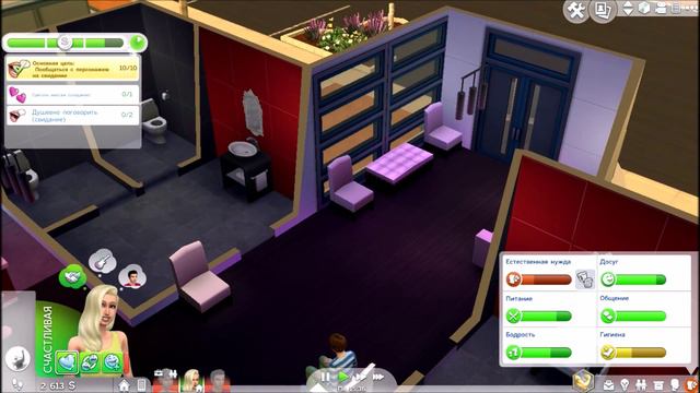 Let's Play The Sims 4 #10 Идём на свидание смотреть онлайн