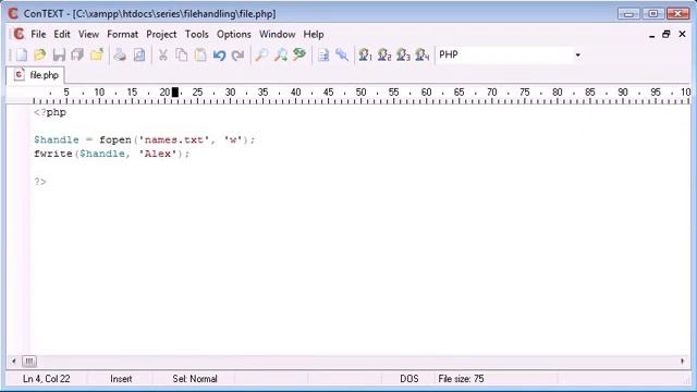 Beginner PHP Tutorial 77 File Handling Writing to a File computer tips and triks pro смотреть онлайн