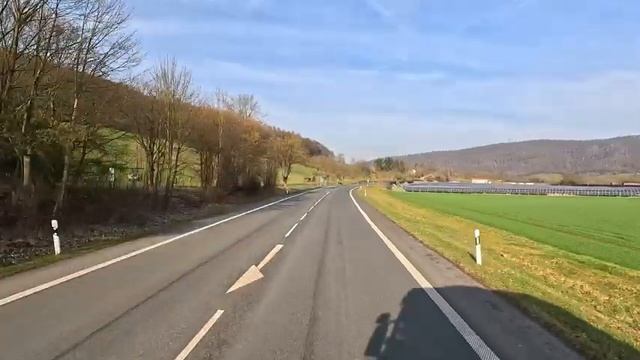 Germany: B80, B83, B64 Ermschwerd - Bad Karlshafen - Höxter смотреть онлайн