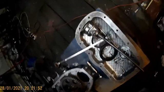 Урал. Установка ГРМ и поддона. смотреть онлайн