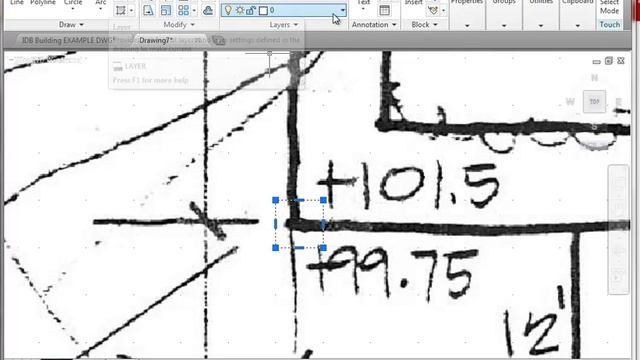 AutoCAD-Align Raster Image with Grid смотреть онлайн