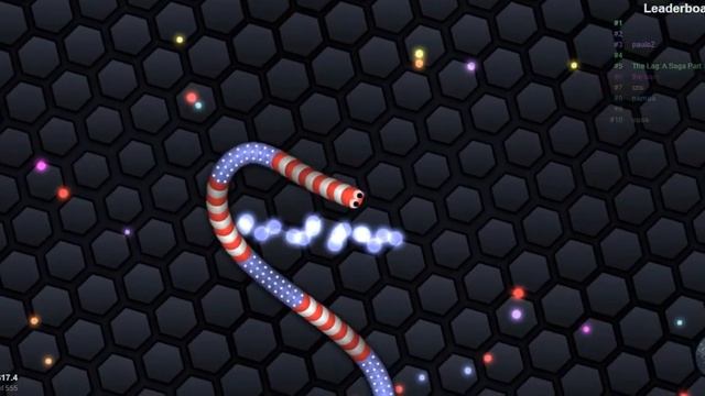 Jogo da cobrinha (Slither.io) смотреть онлайн